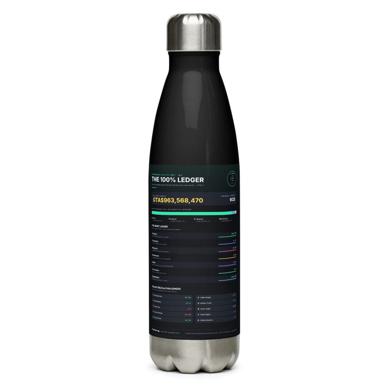 freemode water bottle — Black