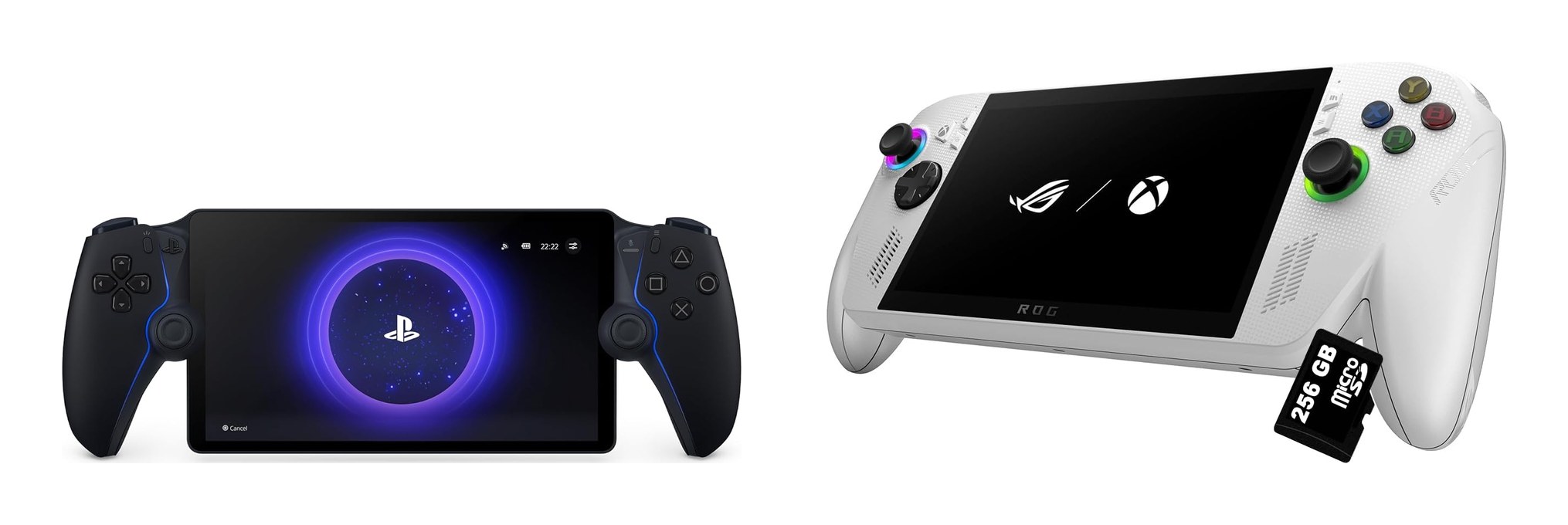 PlayStation Portal and ASUS ROG Xbox Ally handheld devices